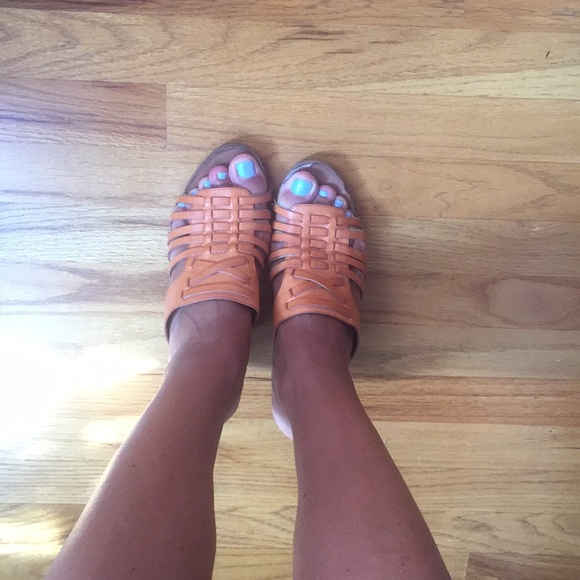 Franco Sarto Shoes - Orange Franco Sarto wedges